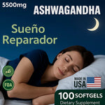 Ashwagandha 5500mg Nueva Generación – Duerme Mejor y Reduce el Estrés