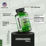 Ashwagandha 5500mg Nueva Generación – Duerme Mejor y Reduce el Estrés