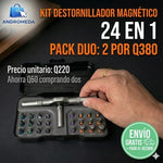 ¡Kit Destornillador Magnético 24 en 1! + Envío gratis