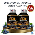 NAD+ RESVERATROL 1500mg - ☀️ RECUPERA TU ENERGÍA